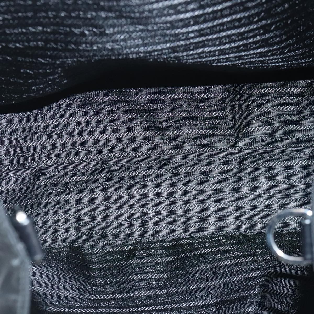 Prada Re-Nylon Black Synthetic Handbag (Pre-Owned) Size ONE SIZE - 7 Thumbnail