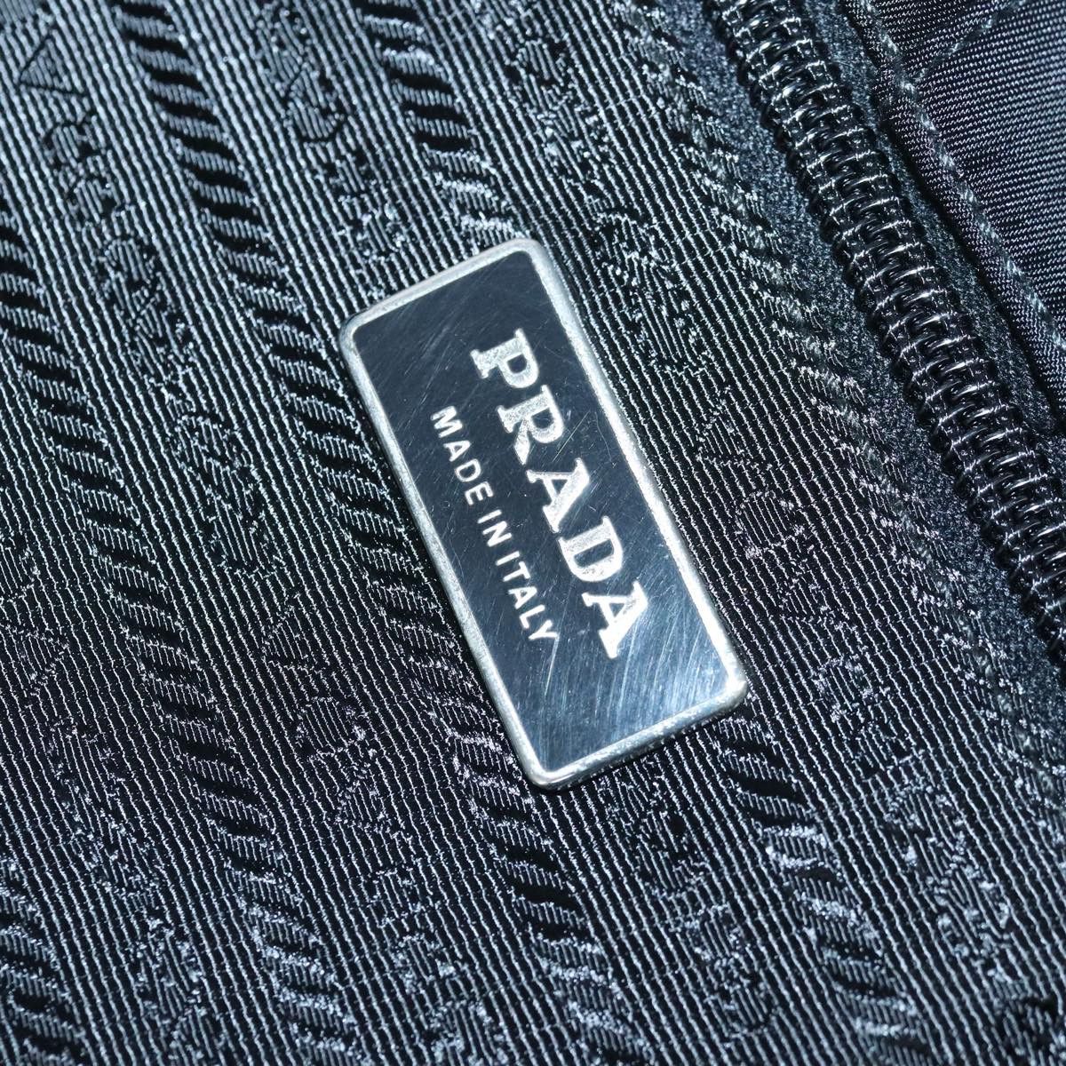 Prada Re-Nylon Black Synthetic Handbag (Pre-Owned) Size ONE SIZE - 9 Thumbnail