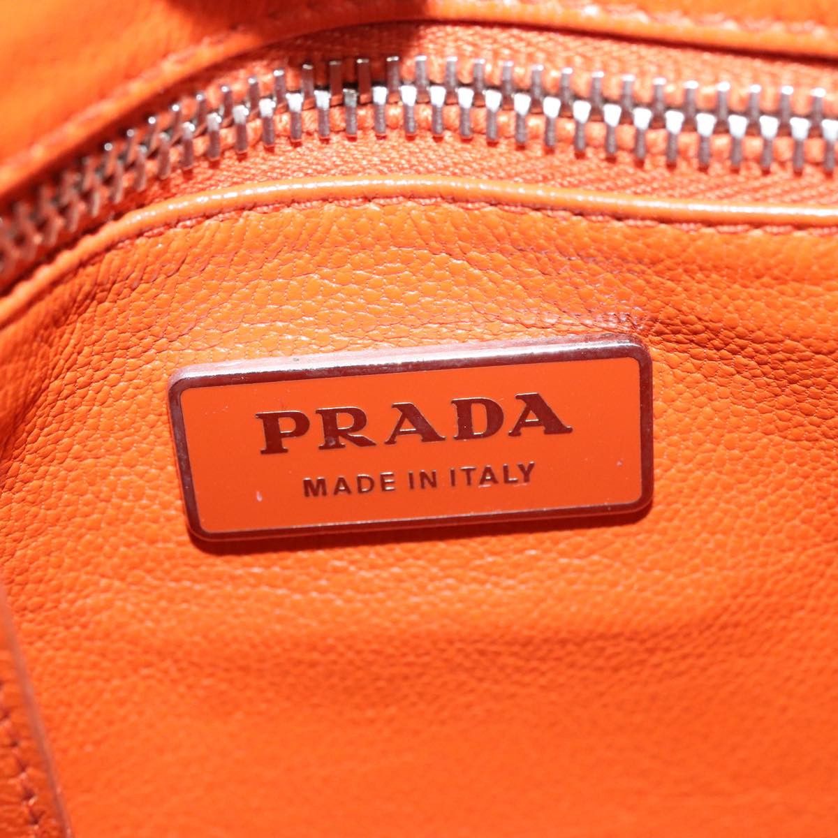 Prada Saffiano Camel Leather Shoulder Bag (Pre-Owned) Size ONE SIZE - 11 Thumbnail