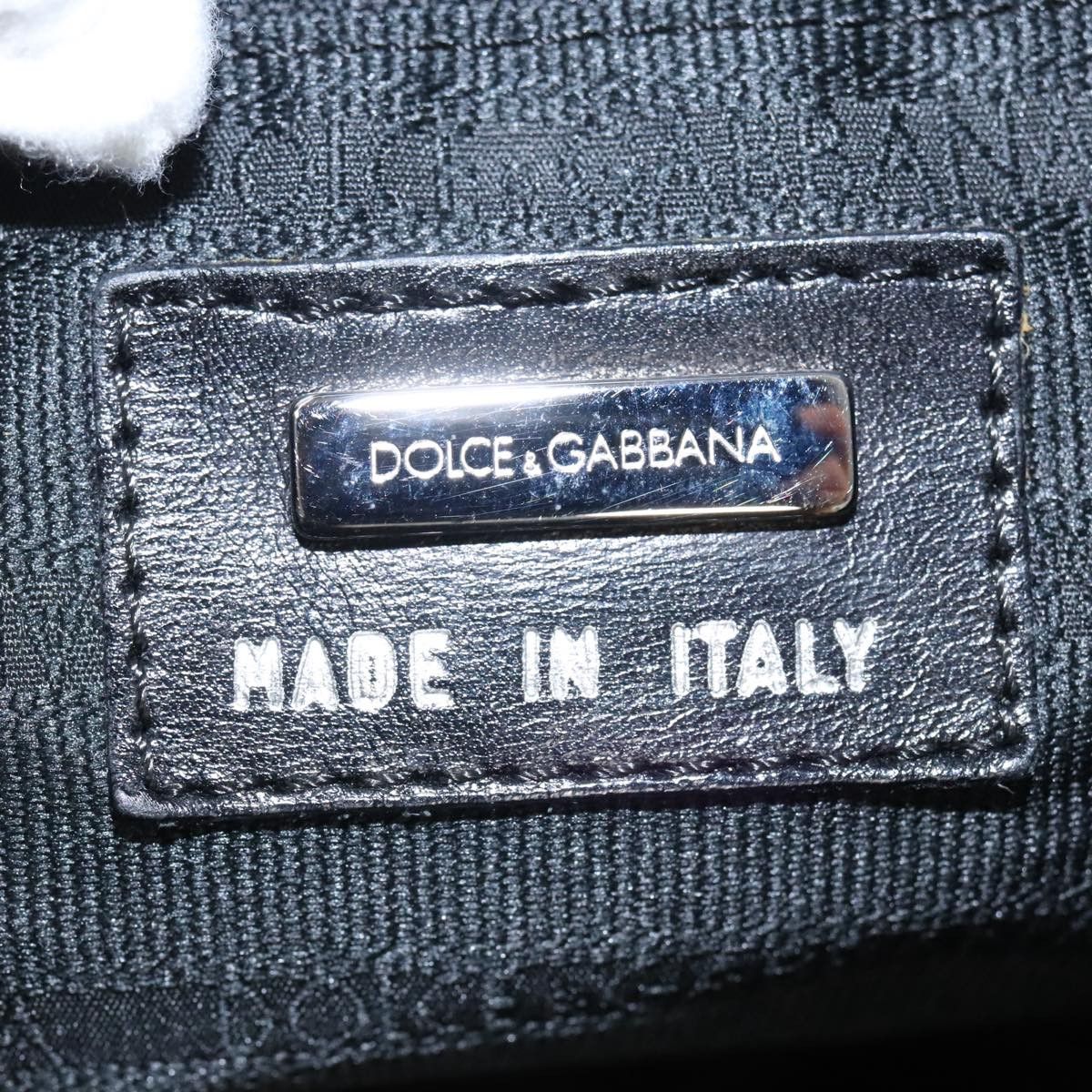 Dolce & Gabbana Black Synthetic Backpack Bag (Pre-Owned) Size ONE SIZE - 9 Thumbnail