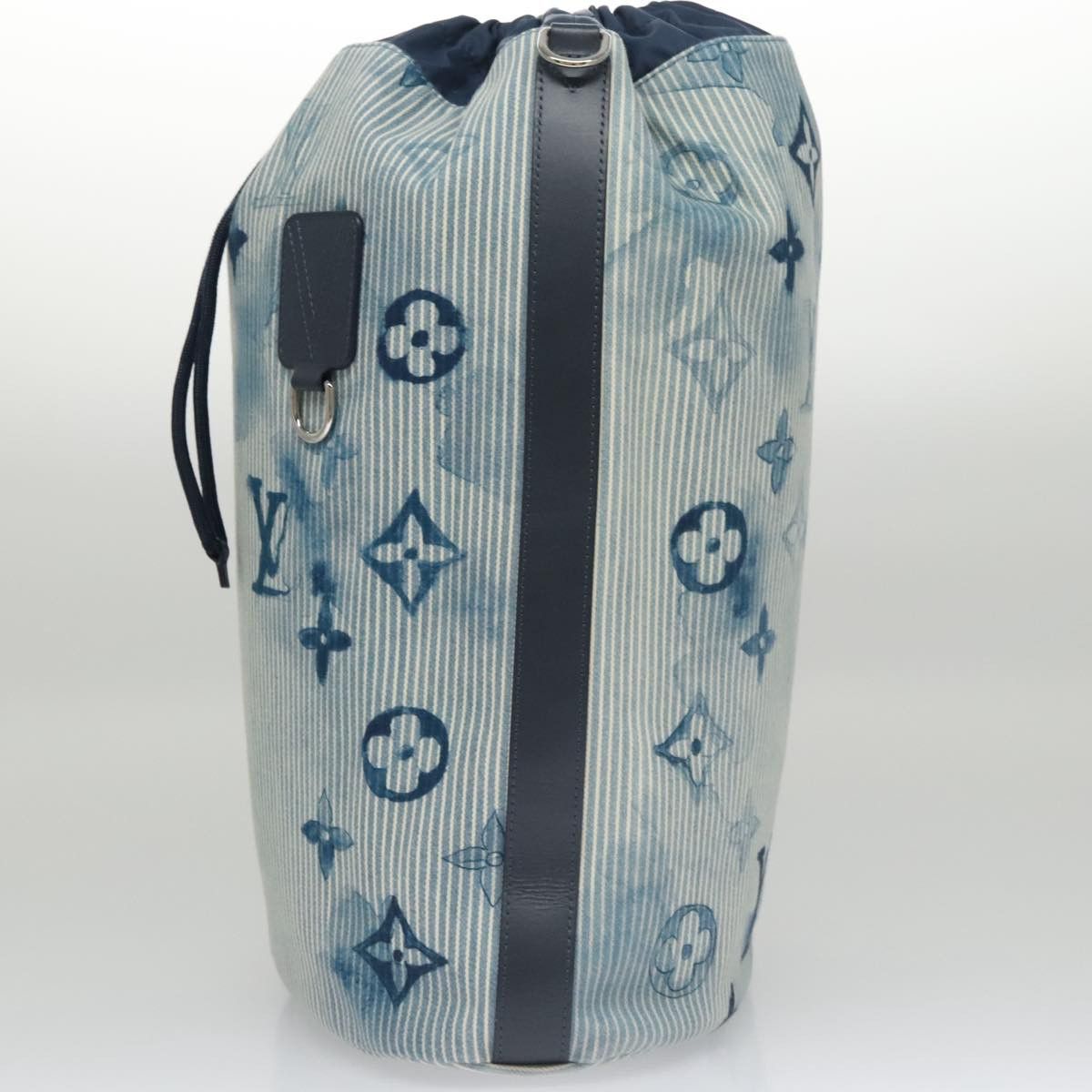 Louis Vuitton Marin Blue Canvas Shoulder Bag (Pre-Owned) Size ONE SIZE - 3 Thumbnail