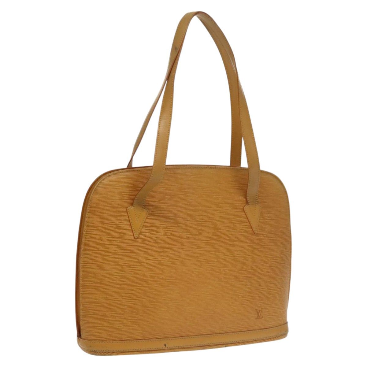 Louis Vuitton Lussac Yellow Leather Shoulder Bag (Pre-Owned) Size ONE SIZE - 16 Thumbnail