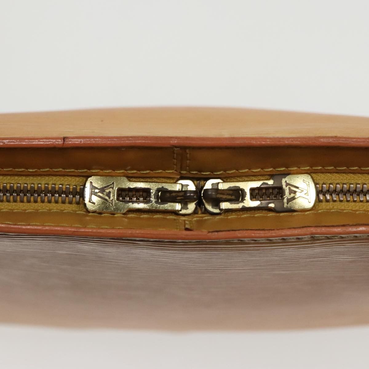 Louis Vuitton Lussac Yellow Leather Shoulder Bag (Pre-Owned) Size ONE SIZE - 12 Thumbnail