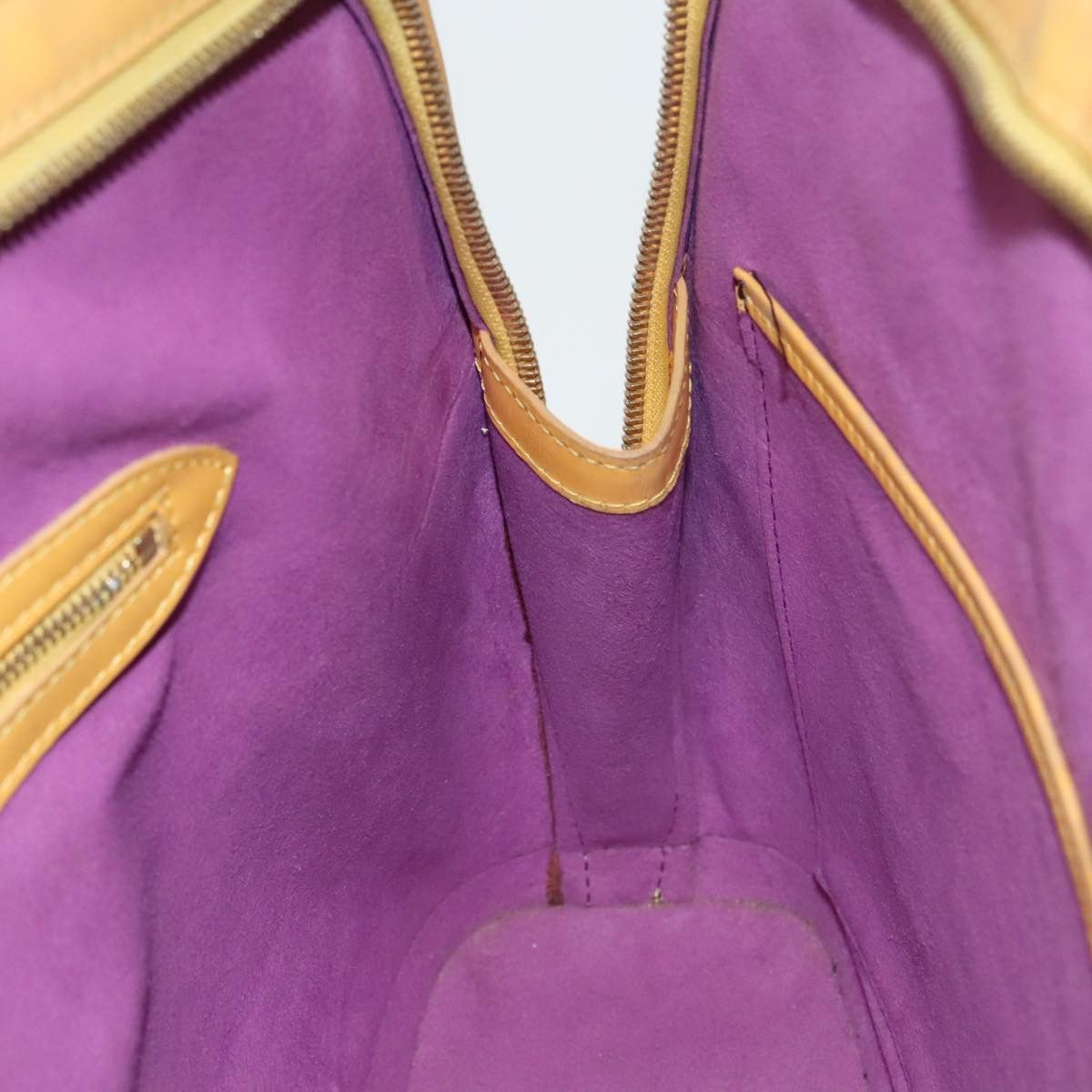 Louis Vuitton Lussac Yellow Leather Shoulder Bag (Pre-Owned) Size ONE SIZE - 18 Thumbnail