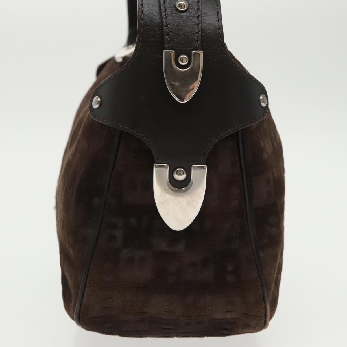 Bally Brown Suede Shoulder Bag (Pre-Owned) Size ONE SIZE - 3 Thumbnail