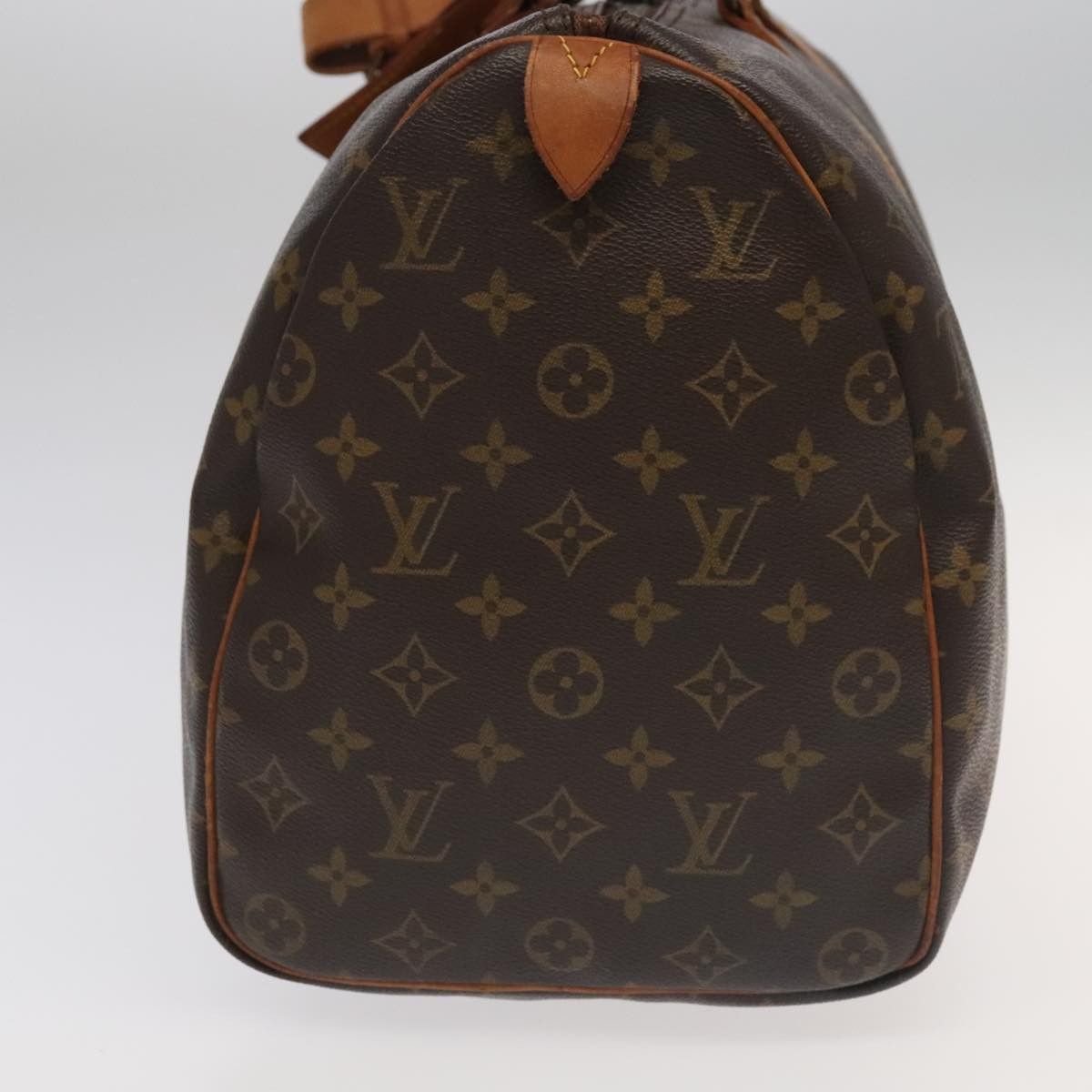 Louis Vuitton Keepall 45 Brown Canvas Travel Bag (Pre-Owned) Size ONE SIZE - 3 Thumbnail