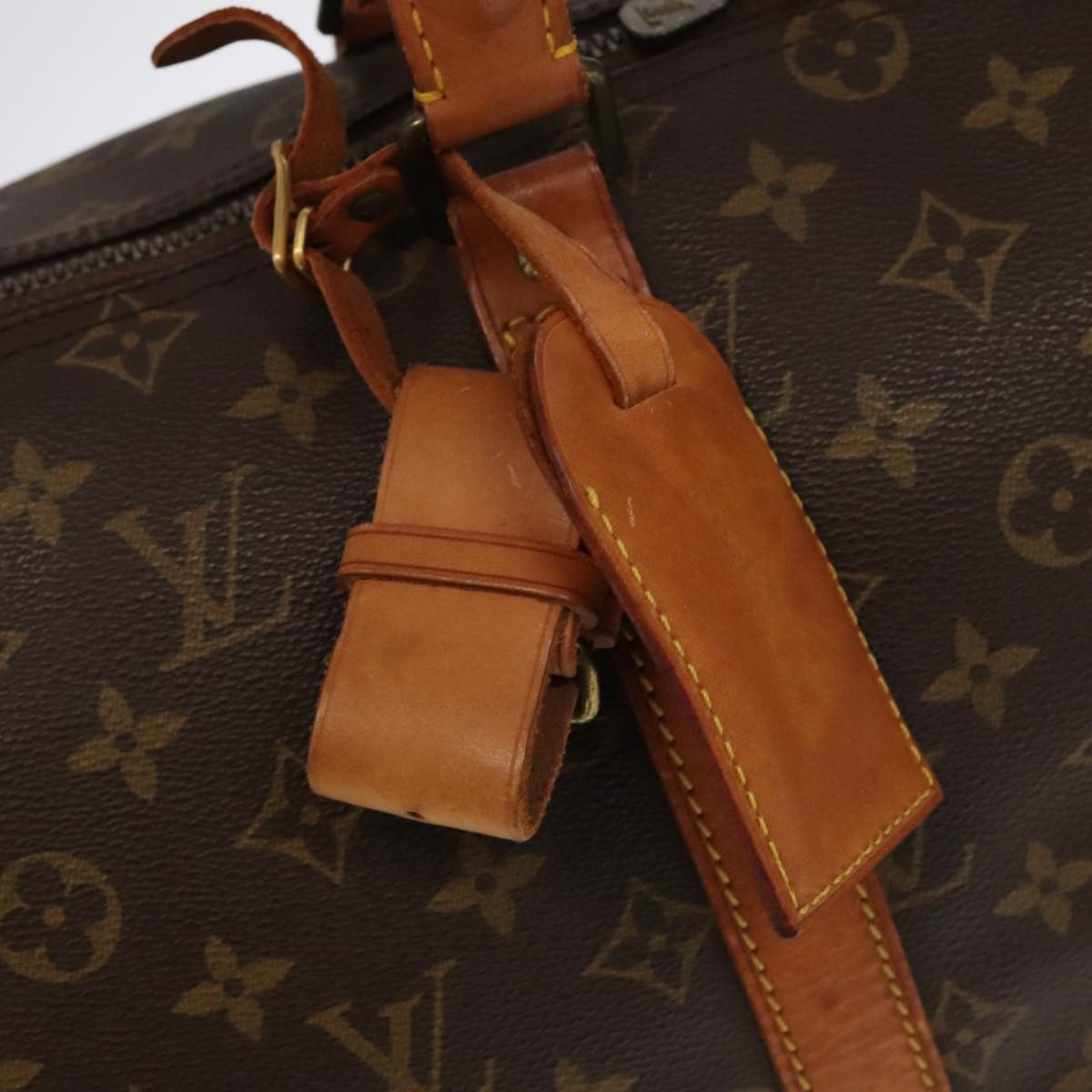 Louis Vuitton Keepall 45 Brown Canvas Travel Bag (Pre-Owned) Size ONE SIZE - 19 Thumbnail