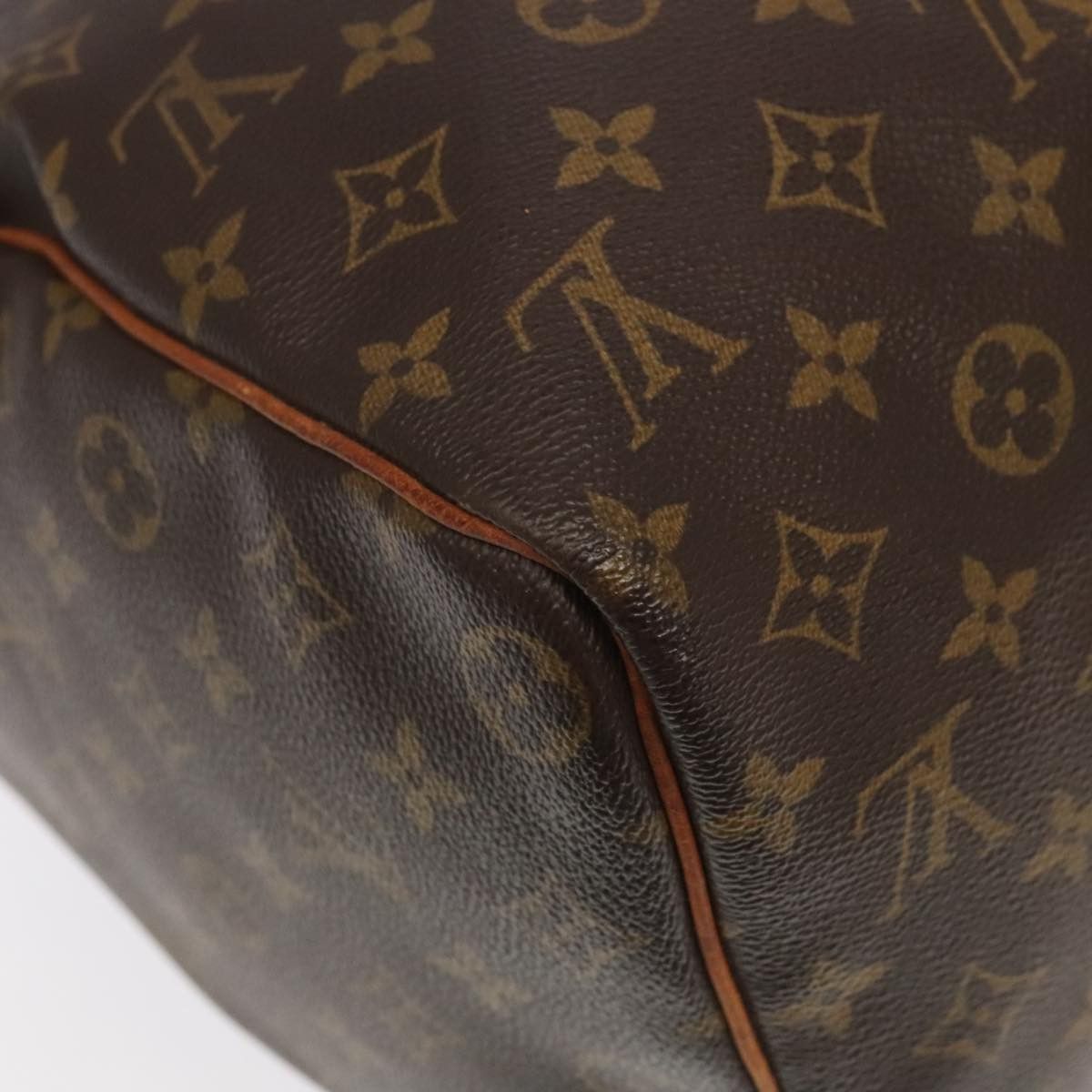Louis Vuitton Keepall 45 Brown Canvas Travel Bag (Pre-Owned) Size ONE SIZE - 8 Thumbnail