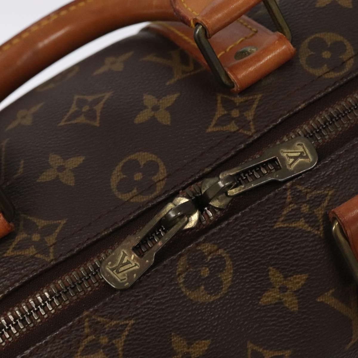 Louis Vuitton Keepall 45 Brown Canvas Travel Bag (Pre-Owned) Size ONE SIZE - 13 Thumbnail
