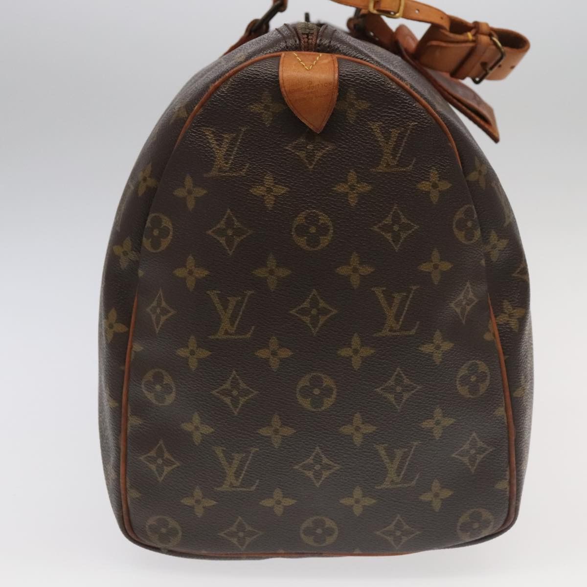 Louis Vuitton Keepall 45 Brown Canvas Travel Bag (Pre-Owned) Size ONE SIZE - 4 Thumbnail