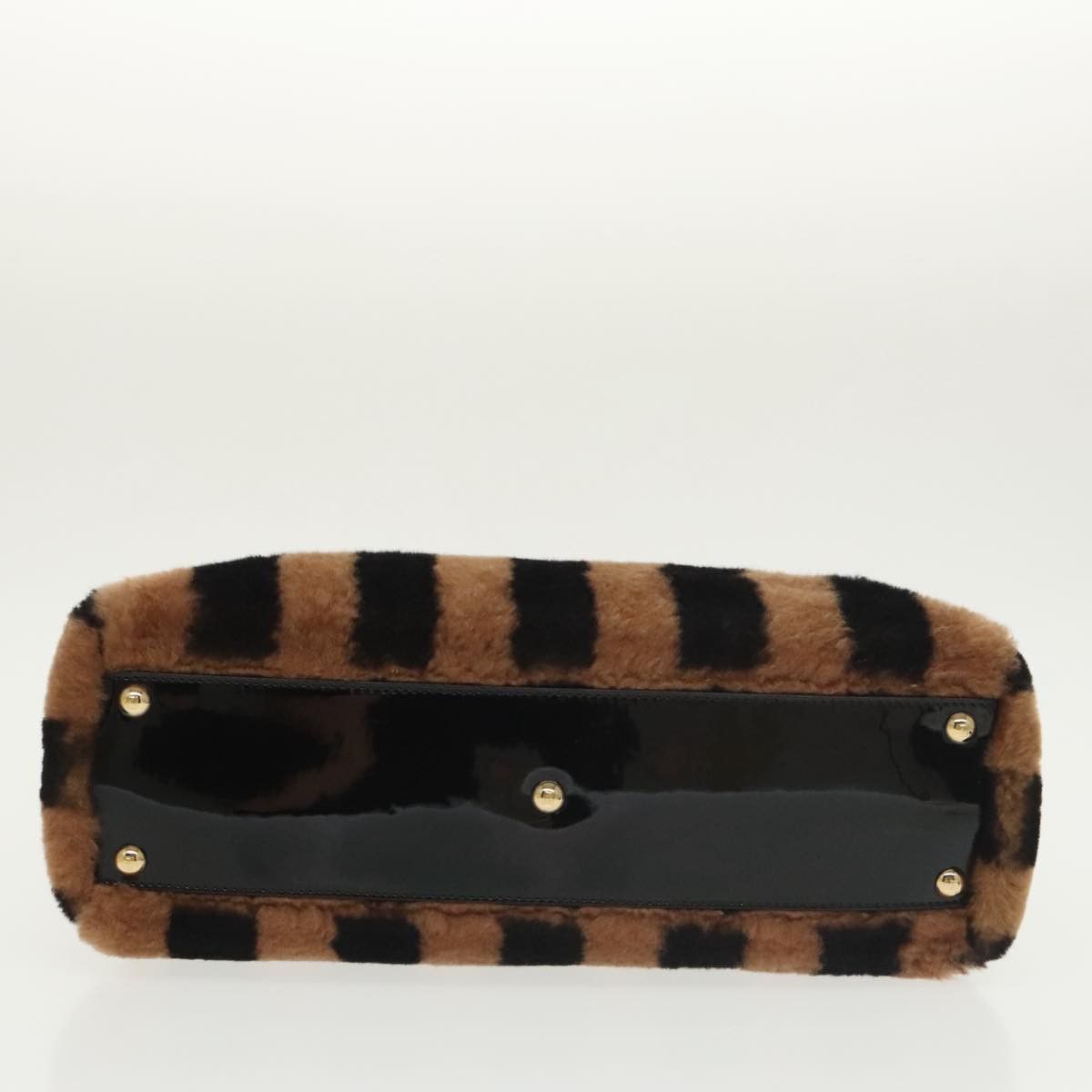 Fendi Peekaboo Brown Fur Handbag (Pre-Owned) Size ONE SIZE - 20 Thumbnail
