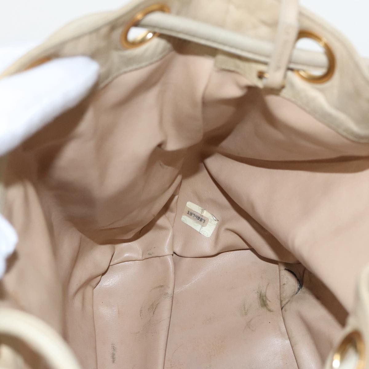 Chanel Cc Beige Calfskin Shoulder Bag (Pre-Owned) Size ONE SIZE - 18 Thumbnail