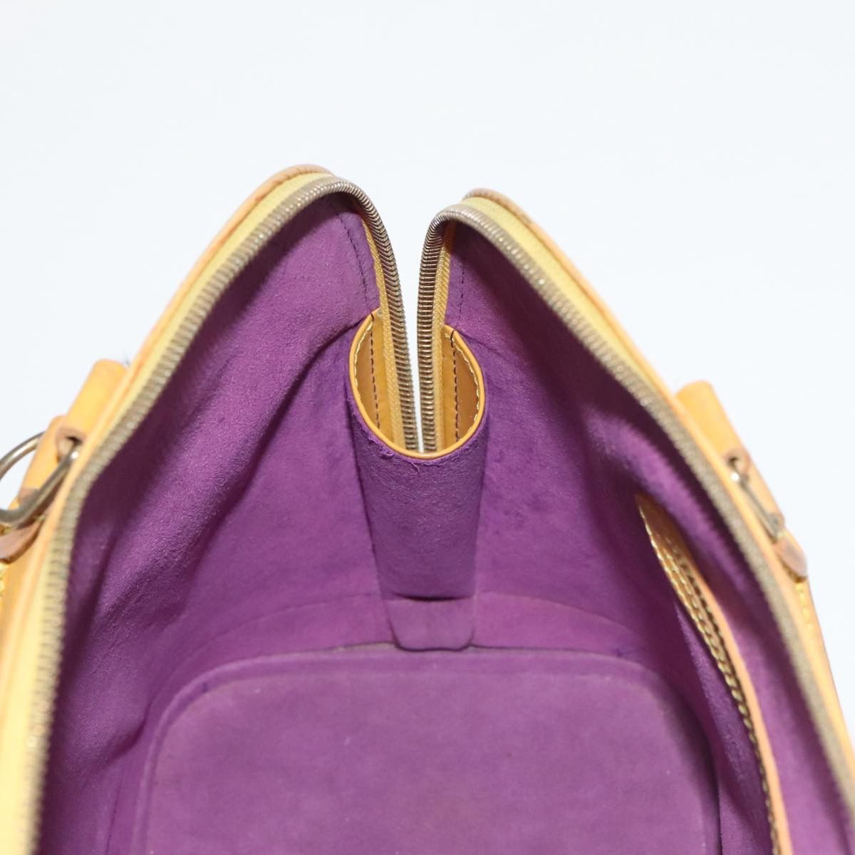 Louis Vuitton Alma Yellow Canvas Handbag (Pre-Owned) Size ONE SIZE - 14 Thumbnail