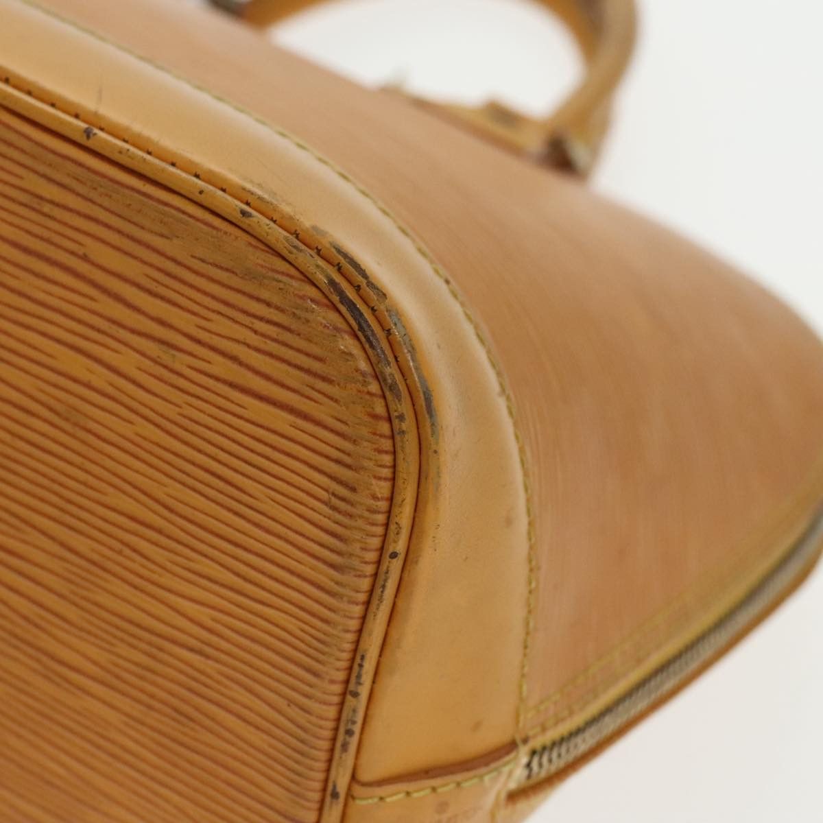 Louis Vuitton Alma Yellow Canvas Handbag (Pre-Owned) Size ONE SIZE - 9 Thumbnail