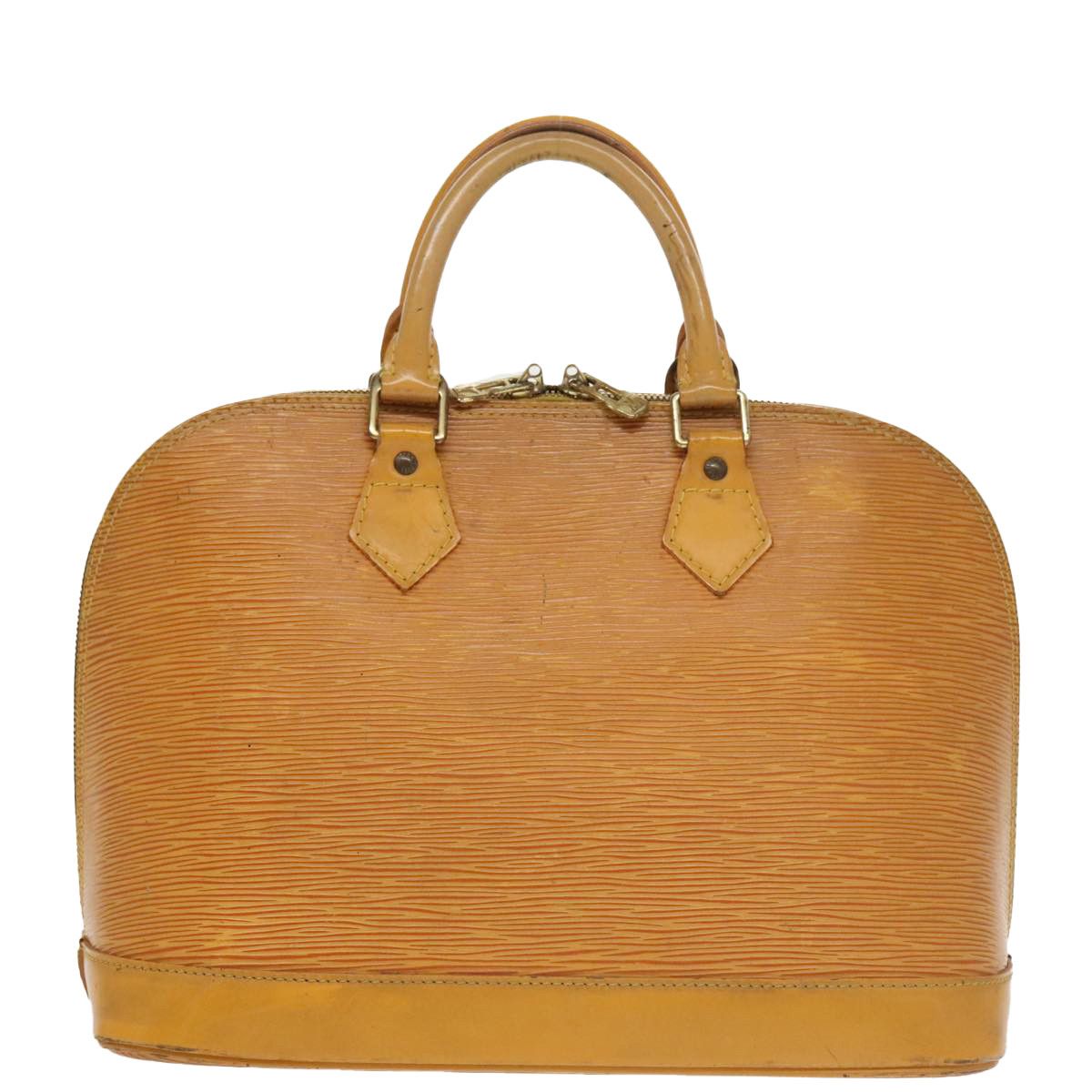Louis Vuitton Alma Yellow Canvas Handbag (Pre-Owned) Size ONE SIZE - 2 Thumbnail