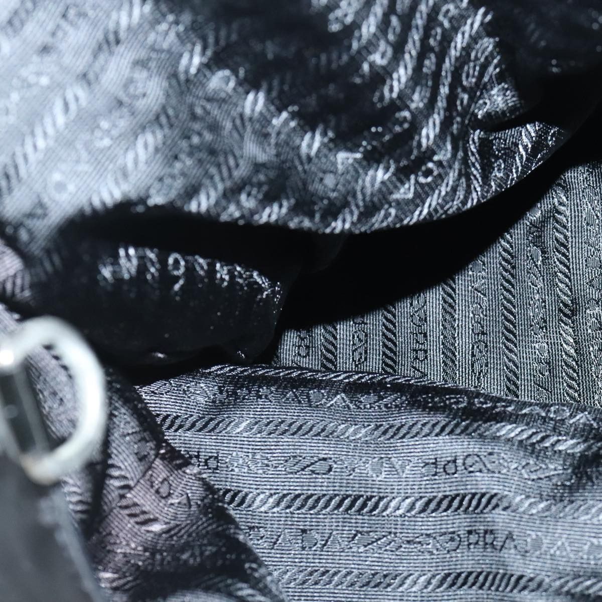 Prada Black Synthetic Tote Bag (Pre-Owned) Size ONE SIZE - 17 Thumbnail