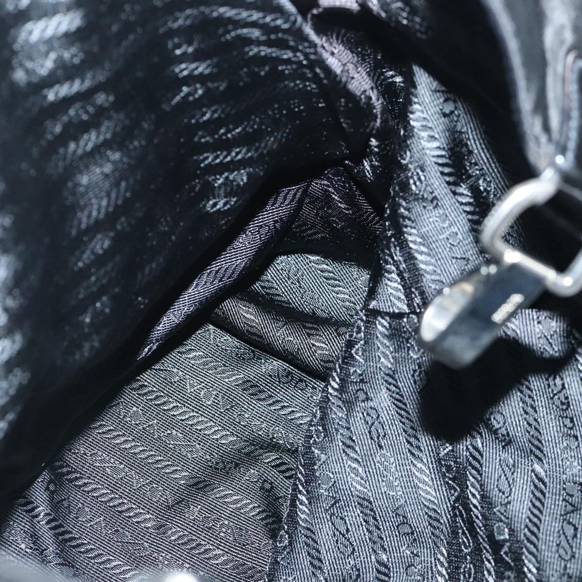 Prada Black Synthetic Tote Bag (Pre-Owned) Size ONE SIZE - 16 Thumbnail