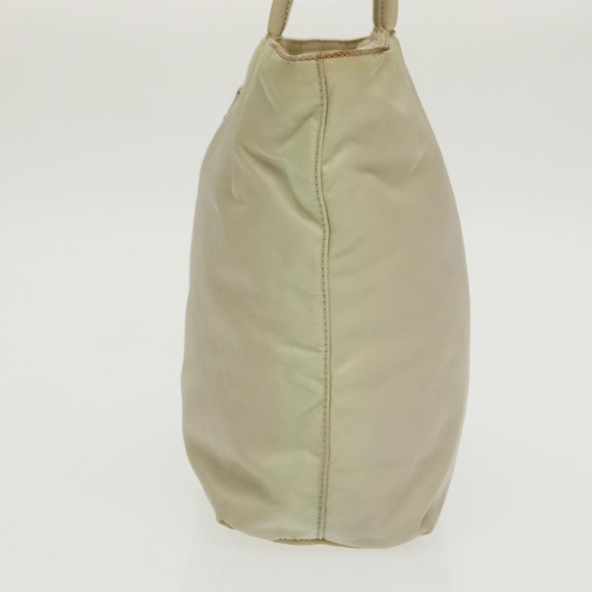 Re-Nylon Beige Synthetic Handbag (Pre-Owned)