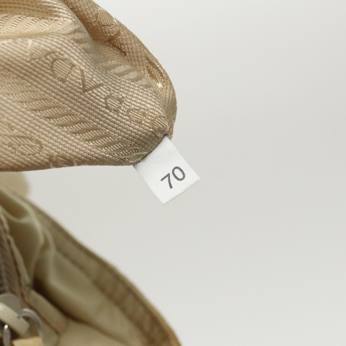 Re-Nylon Beige Synthetic Handbag (Pre-Owned)