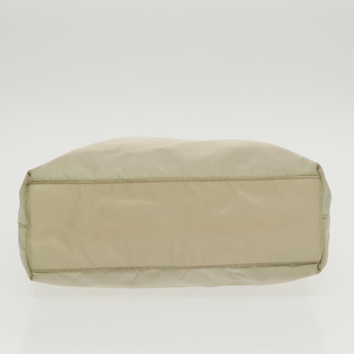 Re-Nylon Beige Synthetic Handbag (Pre-Owned)