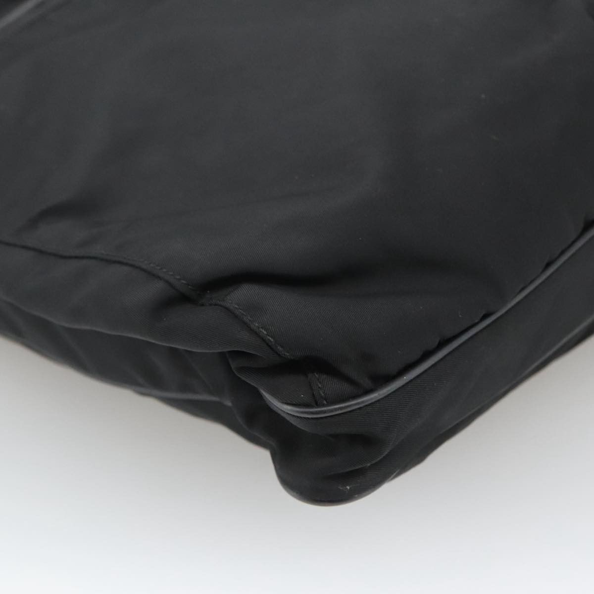 Prada Re-Nylon Black Synthetic Shoulder Bag (Pre-Owned) Size ONE SIZE - 10 Thumbnail