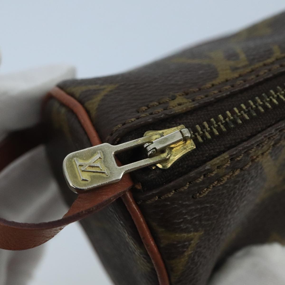 Louis Vuitton Papillon Brown Canvas Shoulder Bag (Pre-Owned) Size ONE SIZE - 13 Thumbnail