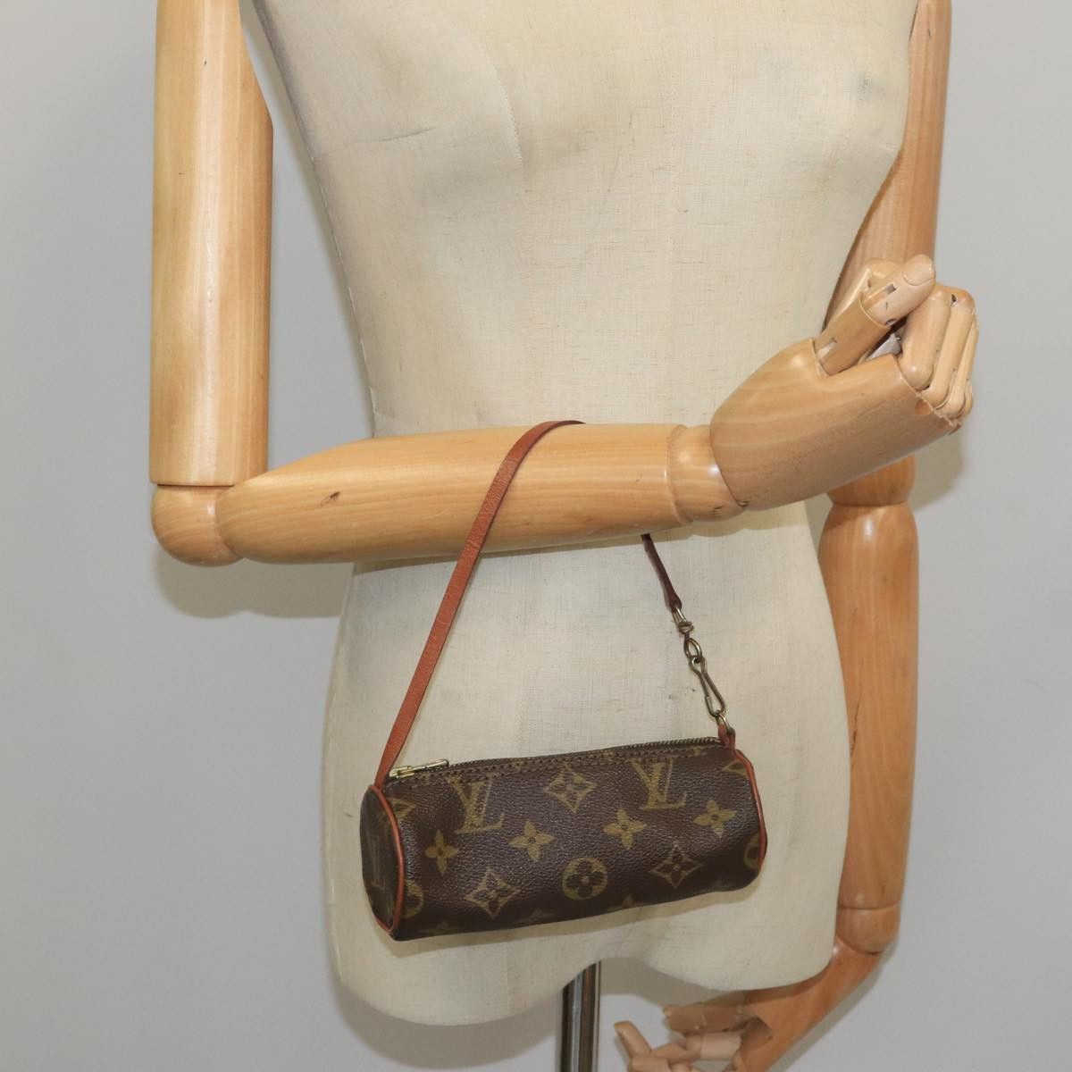 Louis Vuitton Papillon Brown Canvas Shoulder Bag (Pre-Owned) Size ONE SIZE - 17 Thumbnail