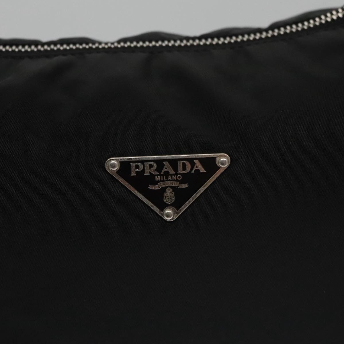 Prada Tessuto Black Synthetic Shoulder Bag (Pre-Owned) Size ONE SIZE - 20 Thumbnail