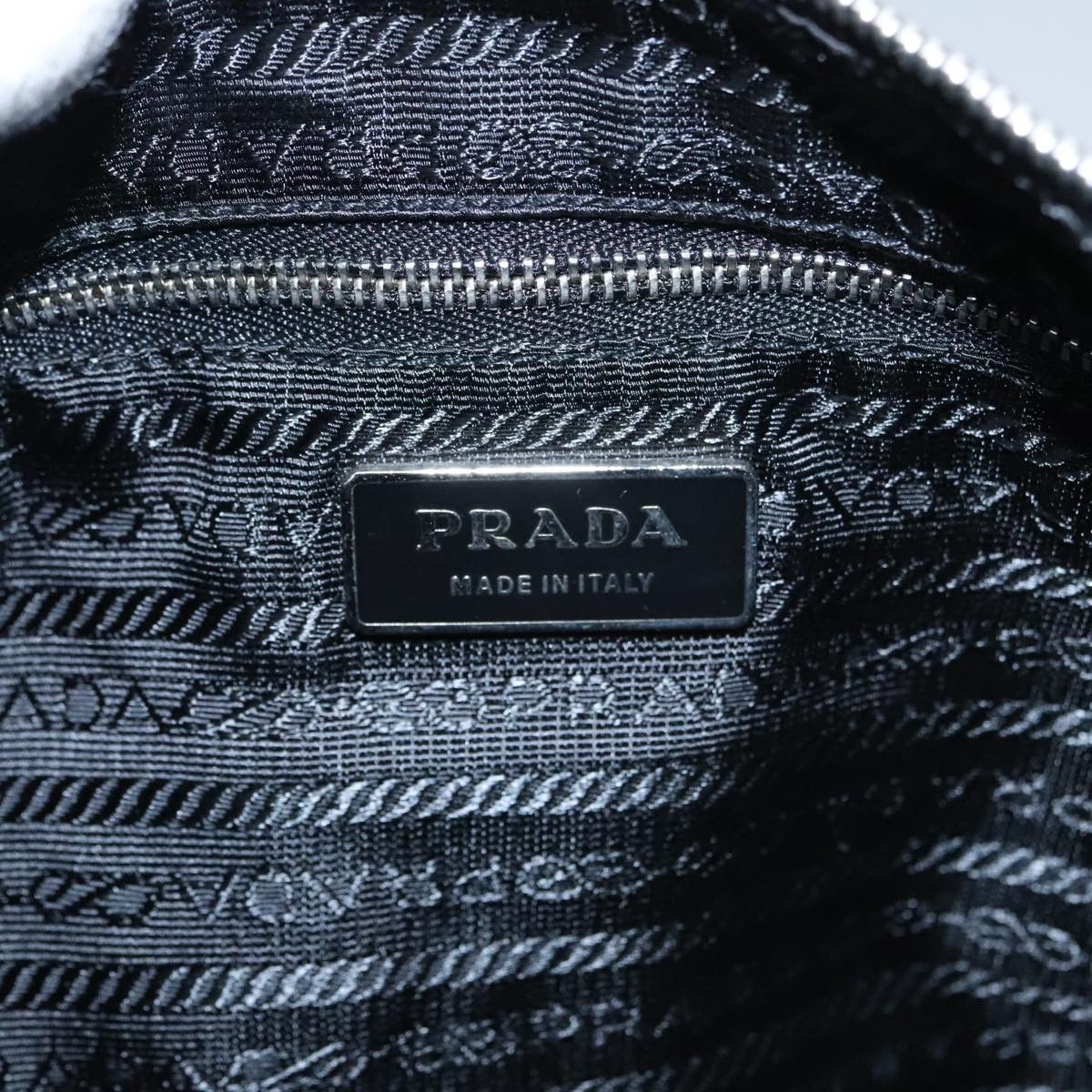 Prada Tessuto Black Synthetic Shoulder Bag (Pre-Owned) Size ONE SIZE - 12 Thumbnail