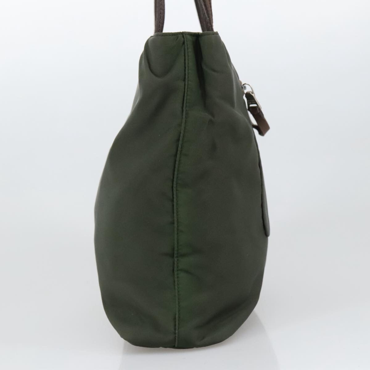 Prada Khaki Synthetic Tote Bag (Pre-Owned) Size ONE SIZE - 13 Thumbnail
