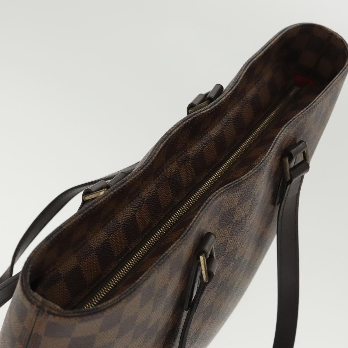 Louis Vuitton Luco Brown Canvas Tote Bag (Pre-Owned) Size ONE SIZE - 13 Thumbnail