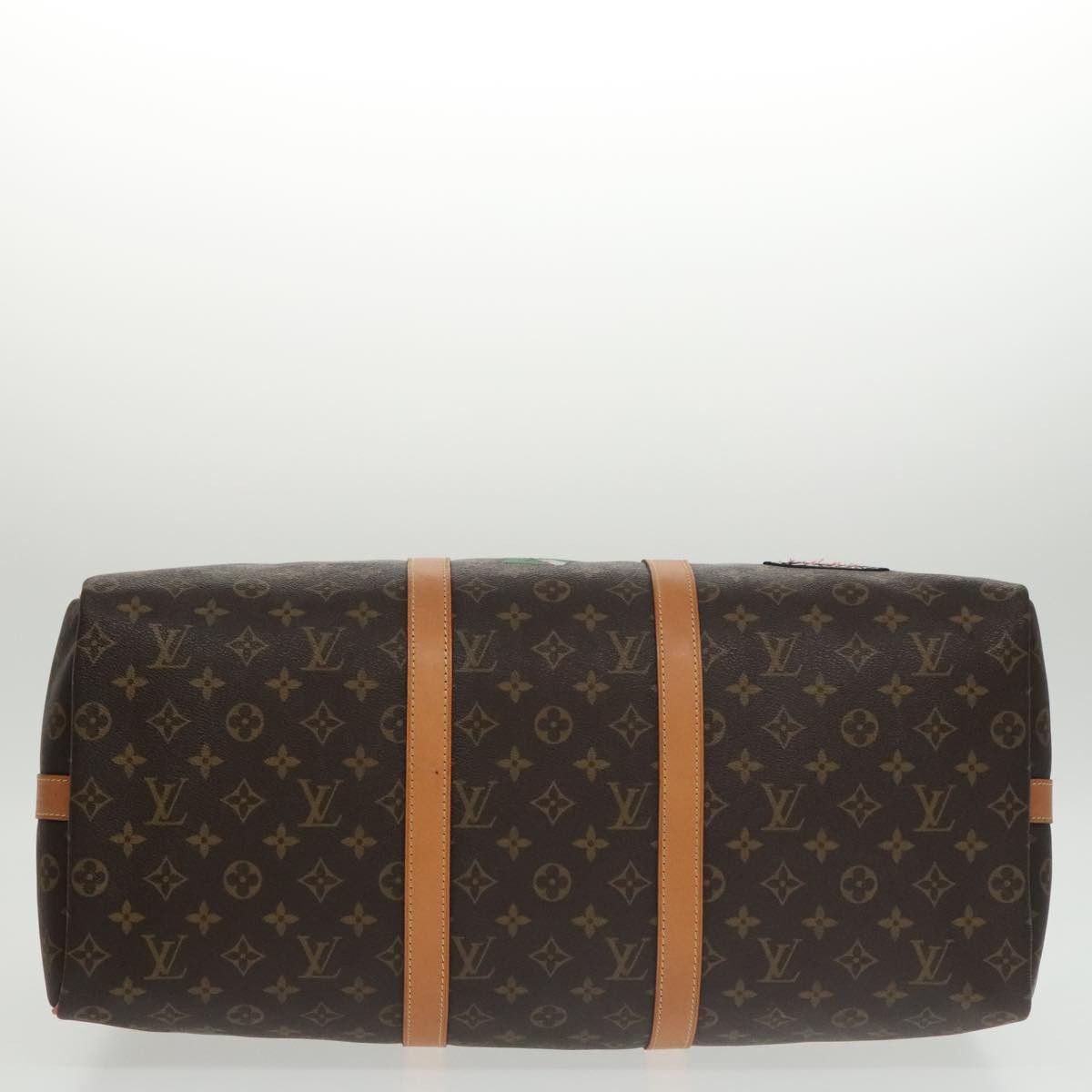 Louis Vuitton Keepall Bandouliere 50 Brown Canvas Travel Bag (Pre-Owned) Size ONE SIZE - 8 Thumbnail