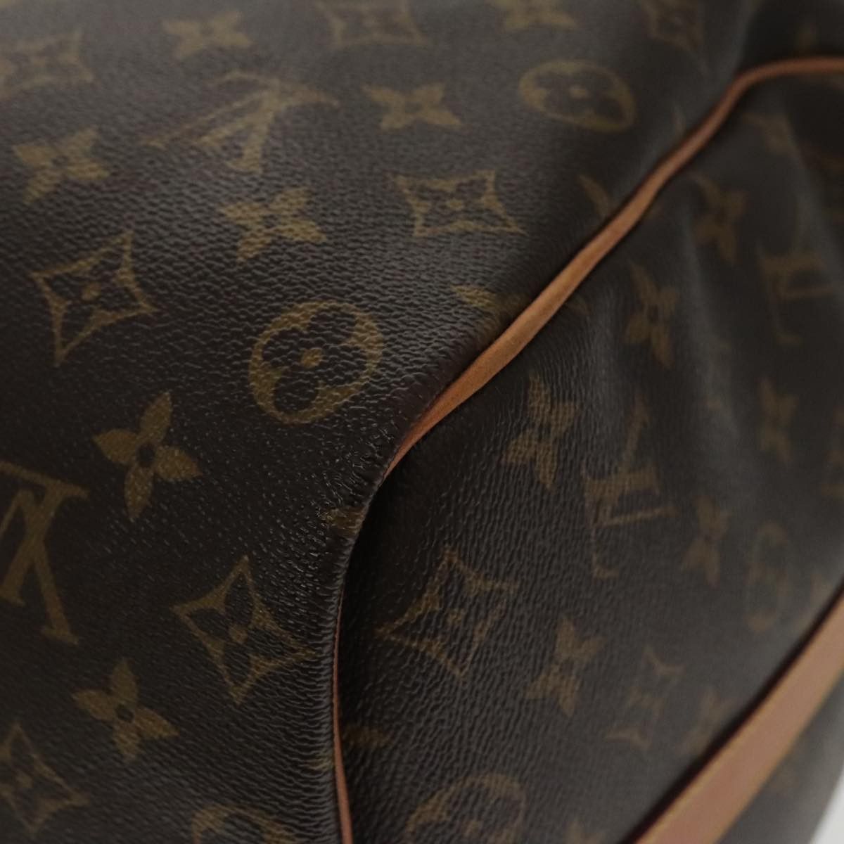 Louis Vuitton Keepall Bandouliere 50 Brown Canvas Travel Bag (Pre-Owned) Size ONE SIZE - 12 Thumbnail
