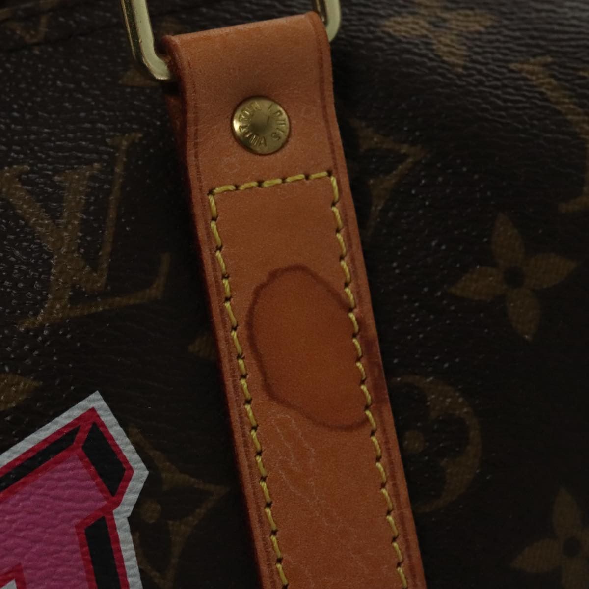 Louis Vuitton Keepall Bandouliere 50 Brown Canvas Travel Bag (Pre-Owned) Size ONE SIZE - 14 Thumbnail
