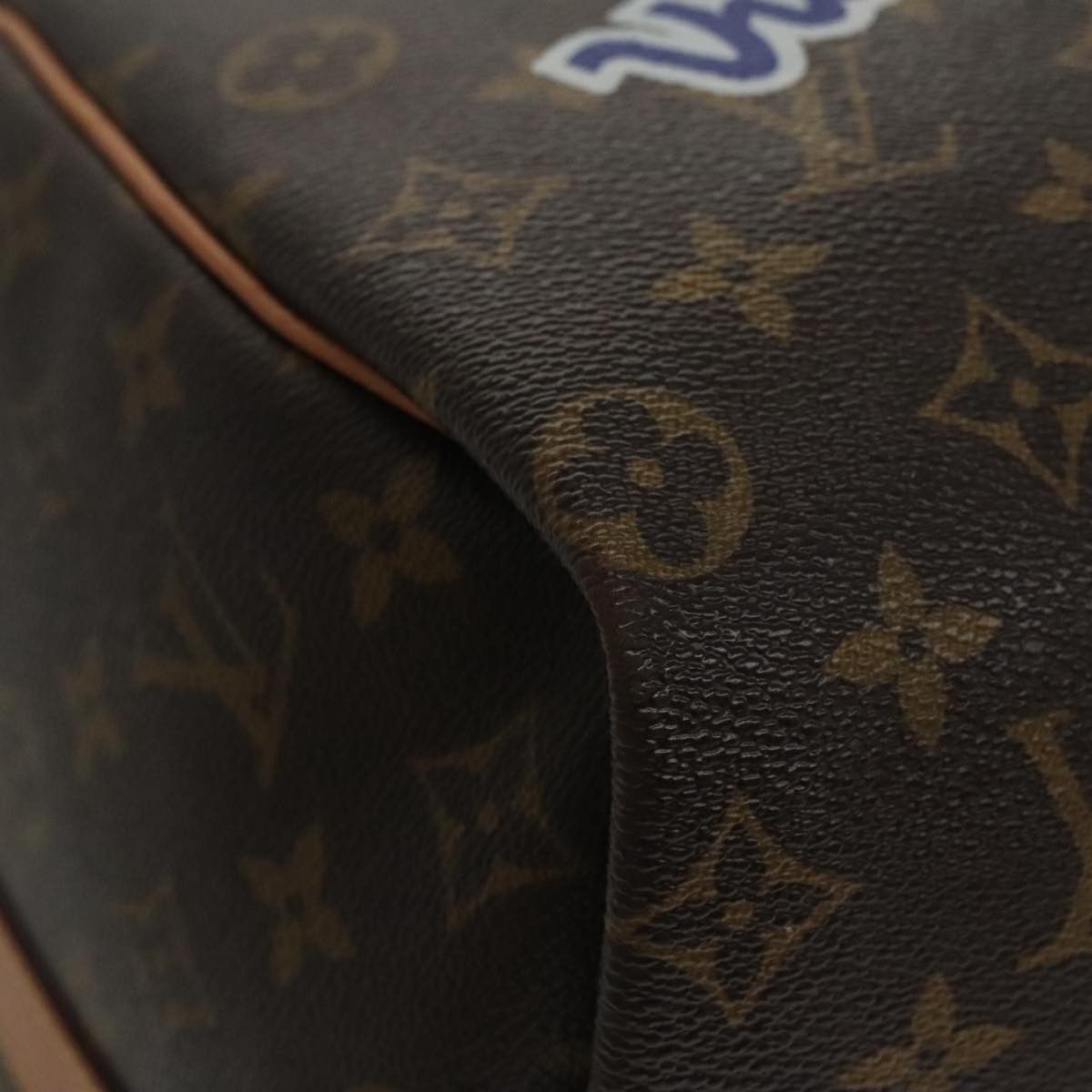 Louis Vuitton Keepall Bandouliere 50 Brown Canvas Travel Bag (Pre-Owned) Size ONE SIZE - 9 Thumbnail
