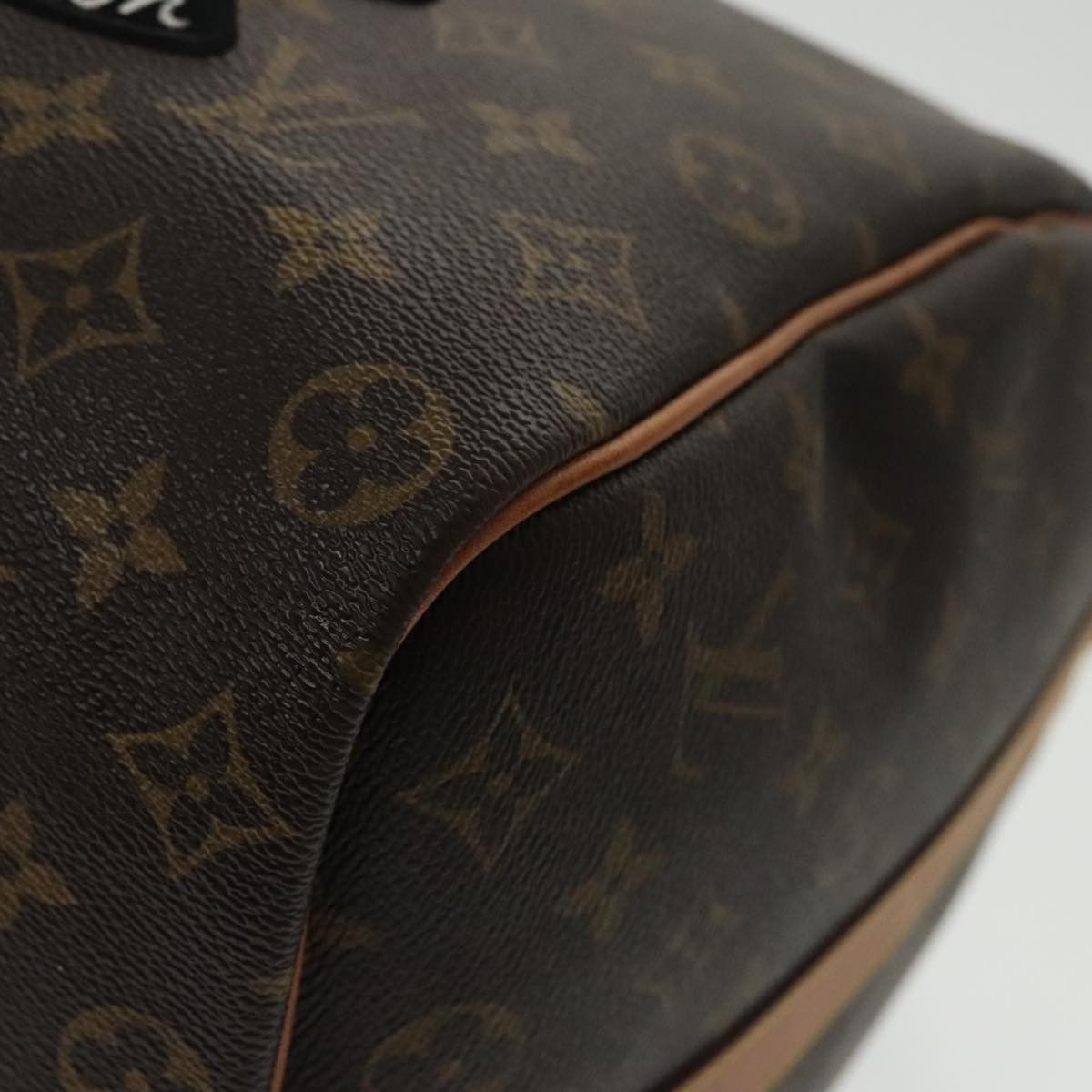 Louis Vuitton Keepall Bandouliere 50 Brown Canvas Travel Bag (Pre-Owned) Size ONE SIZE - 10 Thumbnail