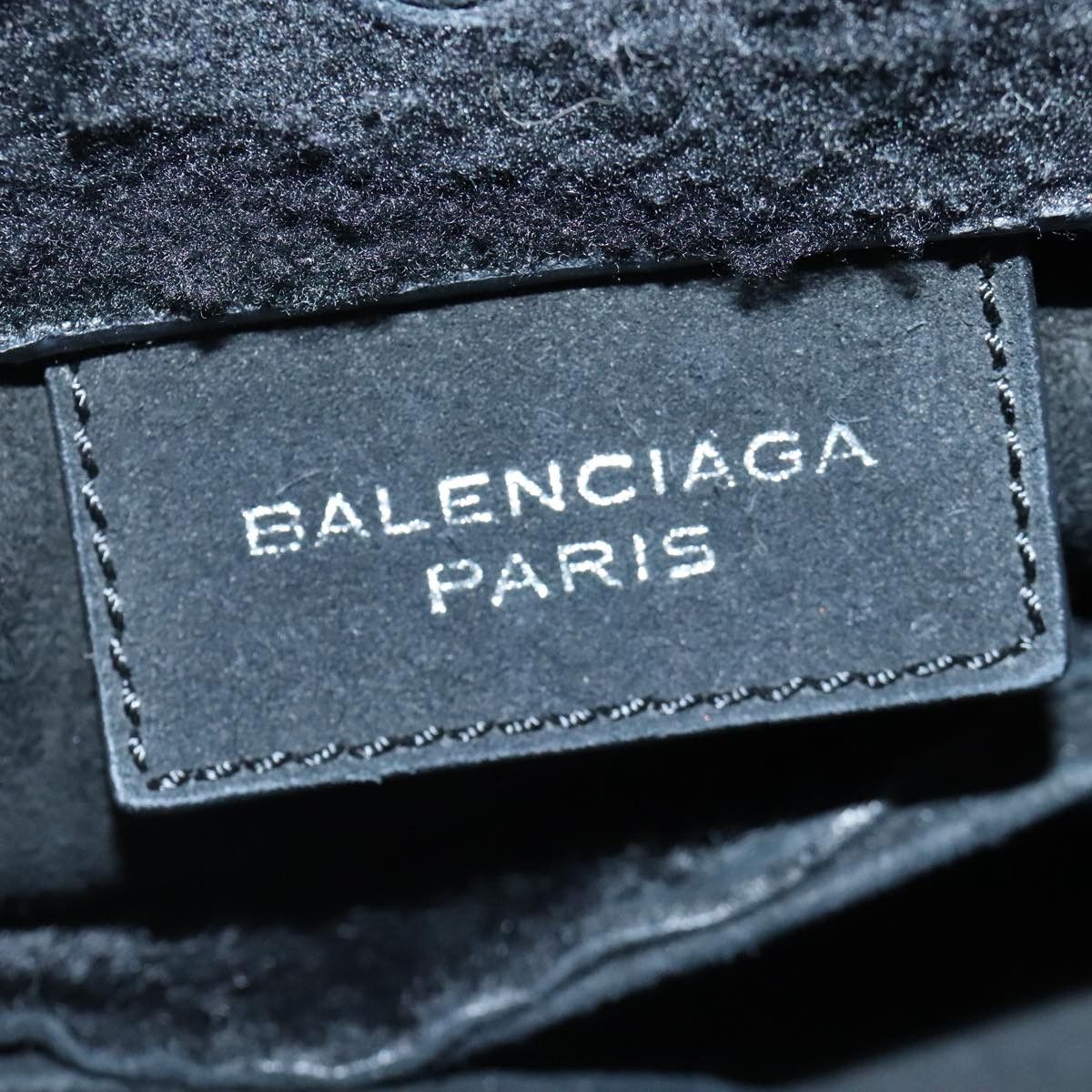 Balenciaga City Black Suede Handbag (Pre-Owned) Size ONE SIZE - 10 Thumbnail