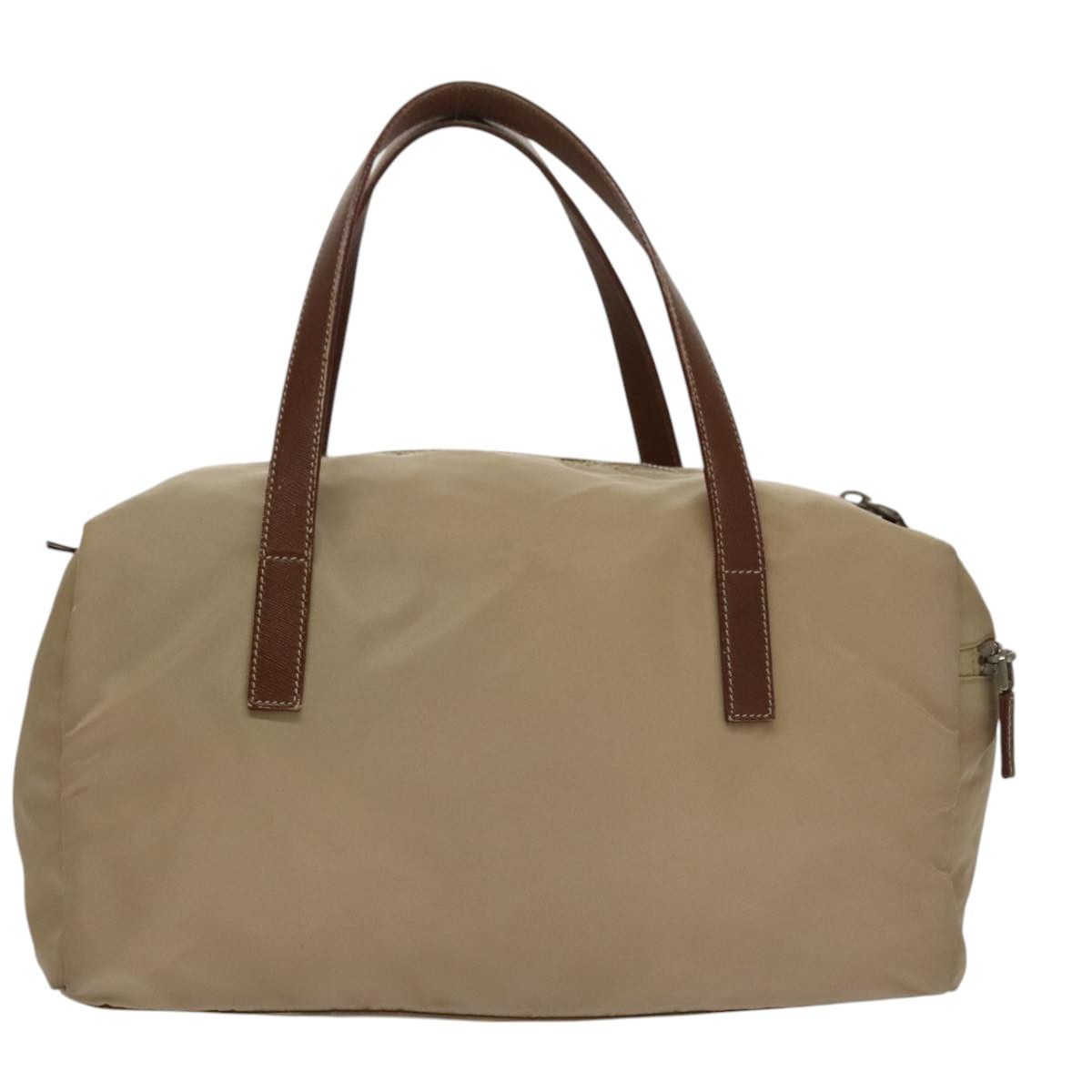 Prada Saffiano Beige Synthetic Handbag (Pre-Owned) Size ONE SIZE - 2 Thumbnail