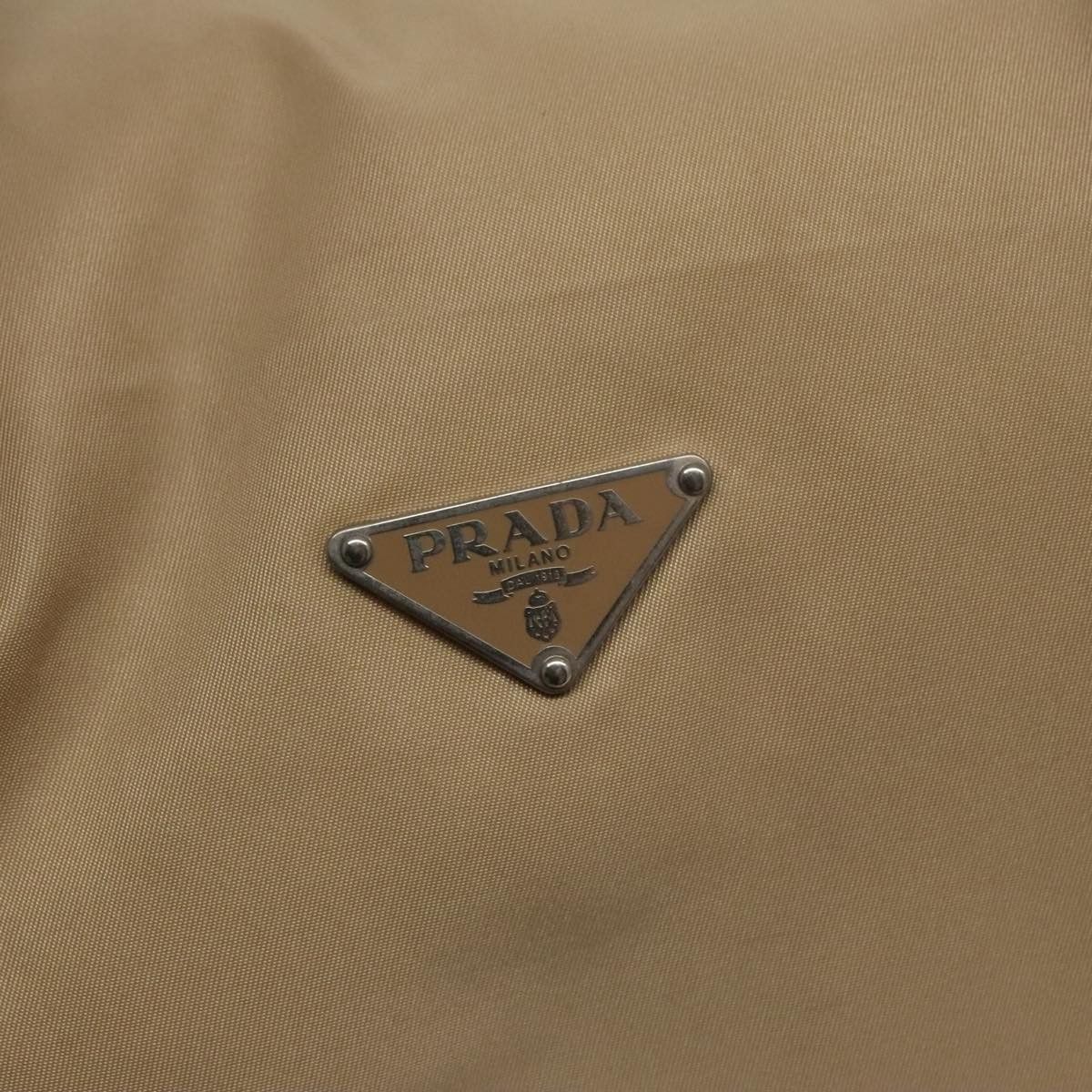 Prada Saffiano Beige Synthetic Handbag (Pre-Owned) Size ONE SIZE - 13 Thumbnail