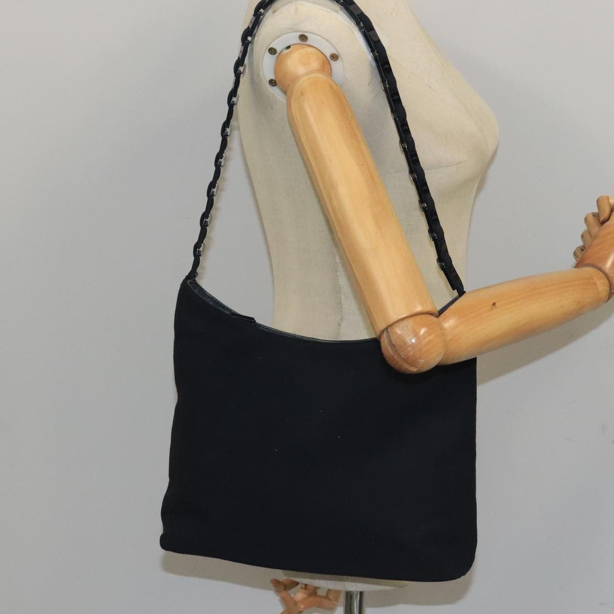 Salvatore Ferragamo Vara Navy Synthetic Shoulder Bag (Pre-Owned) Size ONE SIZE - 11 Thumbnail