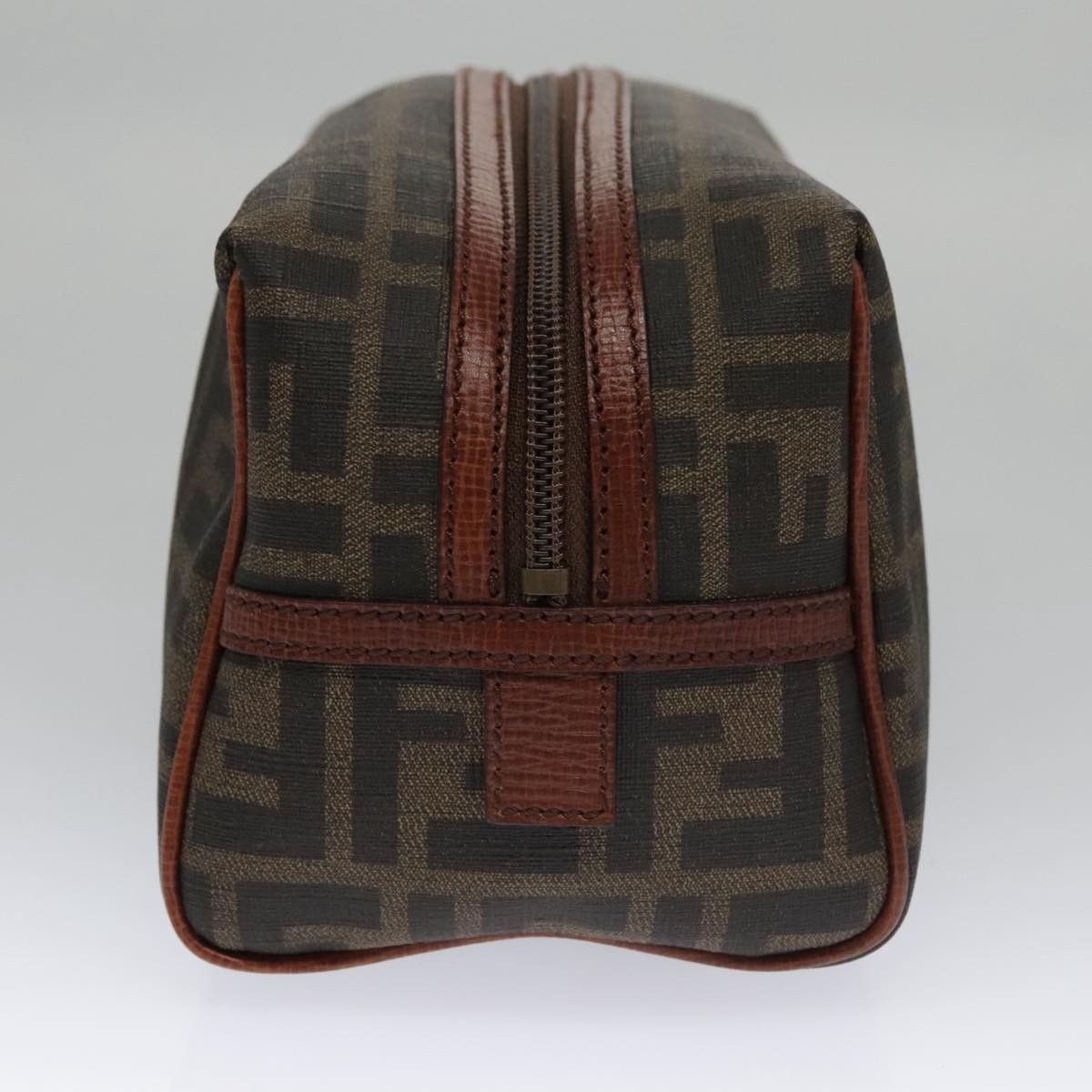 Fendi Ff Brown Canvas Clutch Bag (Pre-Owned) Size ONE SIZE - 3 Thumbnail