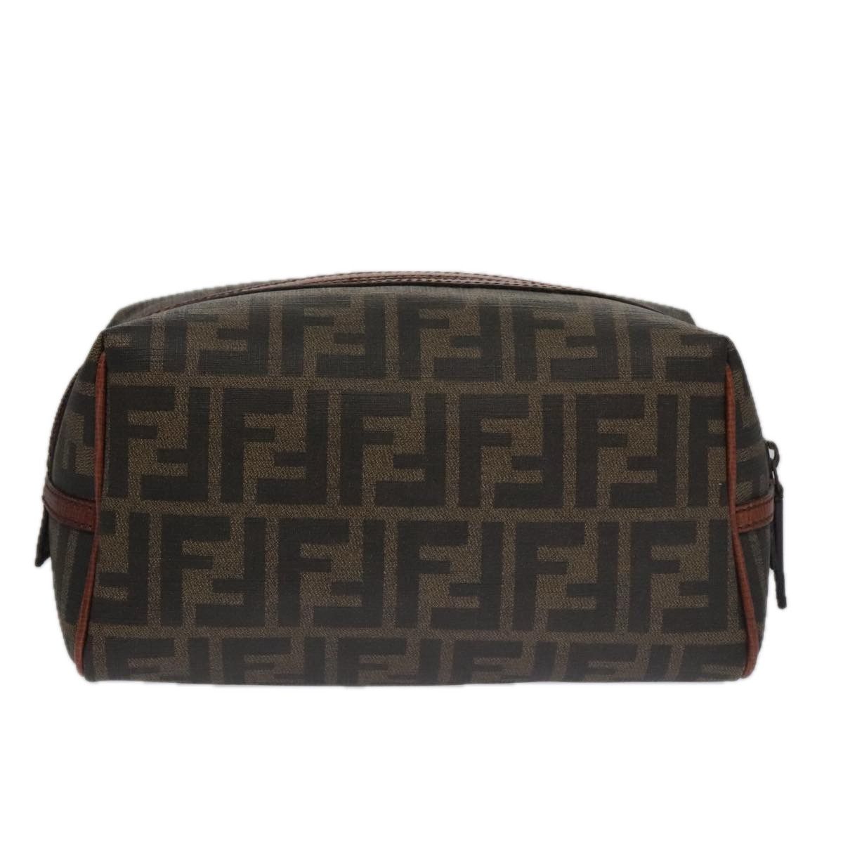 Fendi Ff Brown Canvas Clutch Bag (Pre-Owned) Size ONE SIZE - 2 Thumbnail