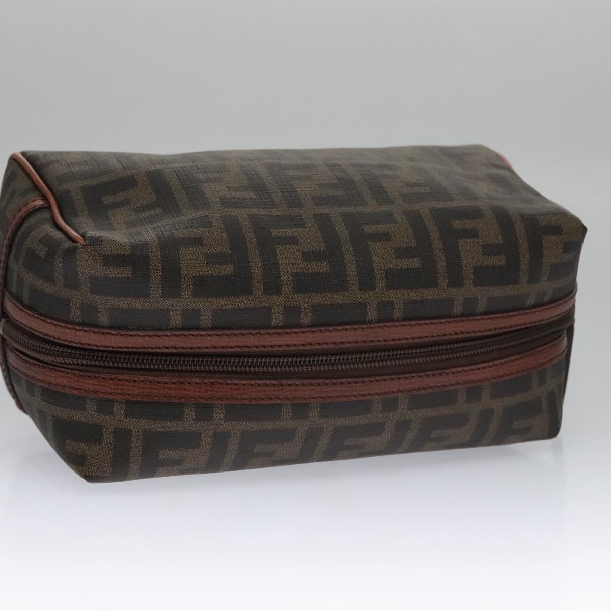 Fendi Ff Brown Canvas Clutch Bag (Pre-Owned) Size ONE SIZE - 16 Thumbnail