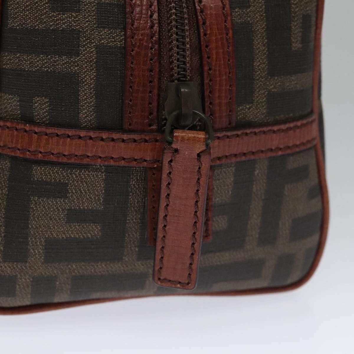 Fendi Ff Brown Canvas Clutch Bag (Pre-Owned) Size ONE SIZE - 11 Thumbnail
