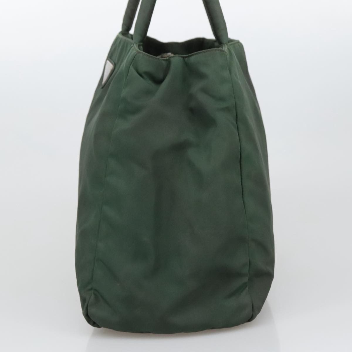 Prada Tessuto Green Synthetic Handbag (Pre-Owned) Size ONE SIZE - 12 Thumbnail