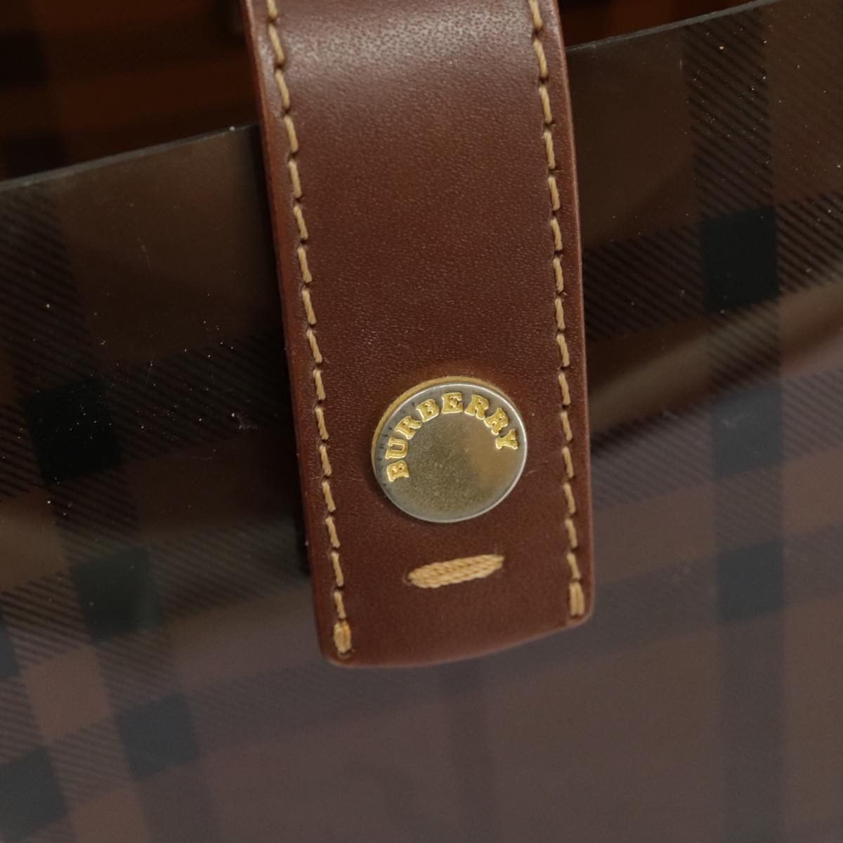 Burberry Brown Vinyl Shoulder Bag (Pre-Owned) Size ONE SIZE - 19 Thumbnail
