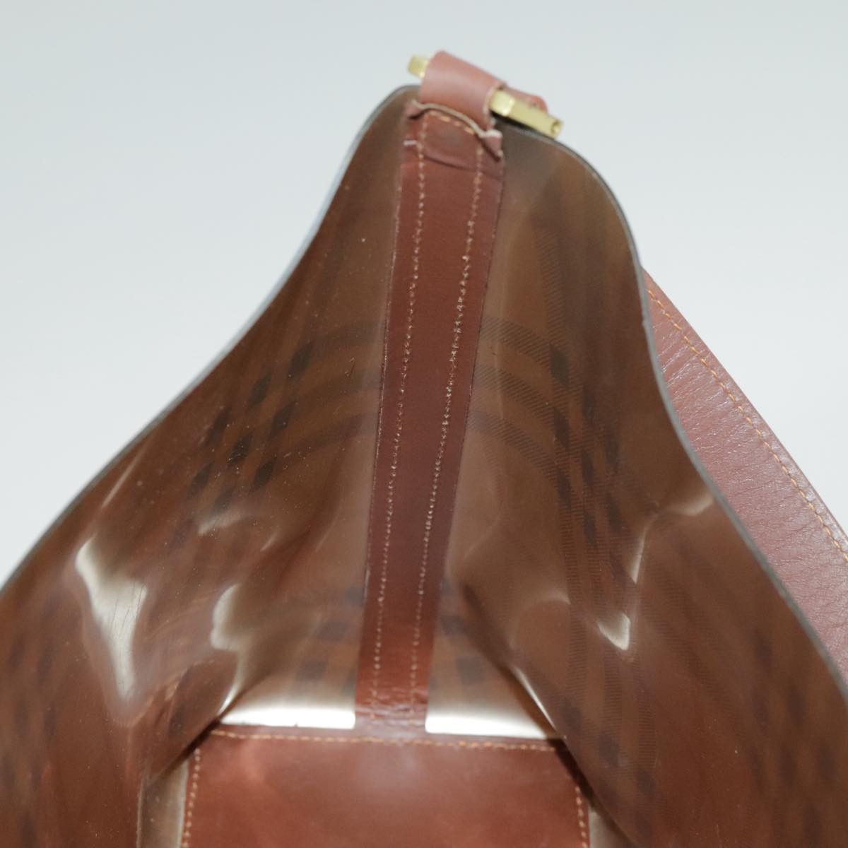 Burberry Brown Vinyl Shoulder Bag (Pre-Owned) Size ONE SIZE - 20 Thumbnail