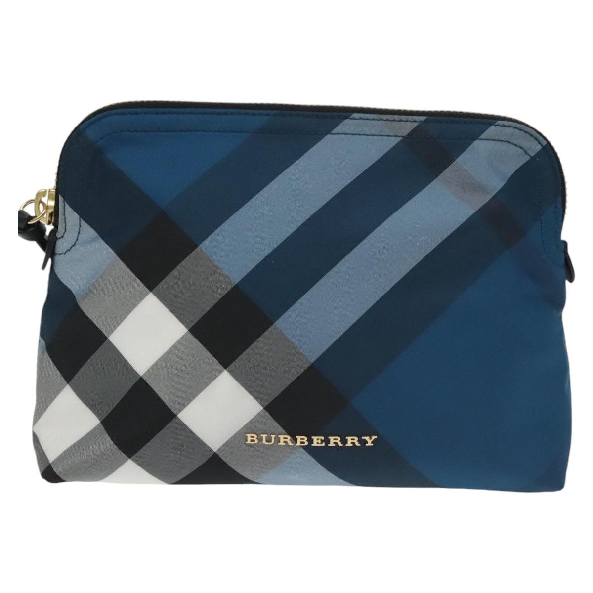 Burberry Nova Check Blue Synthetic Clutch Bag (Pre-Owned) Size ONE SIZE - 13 Thumbnail