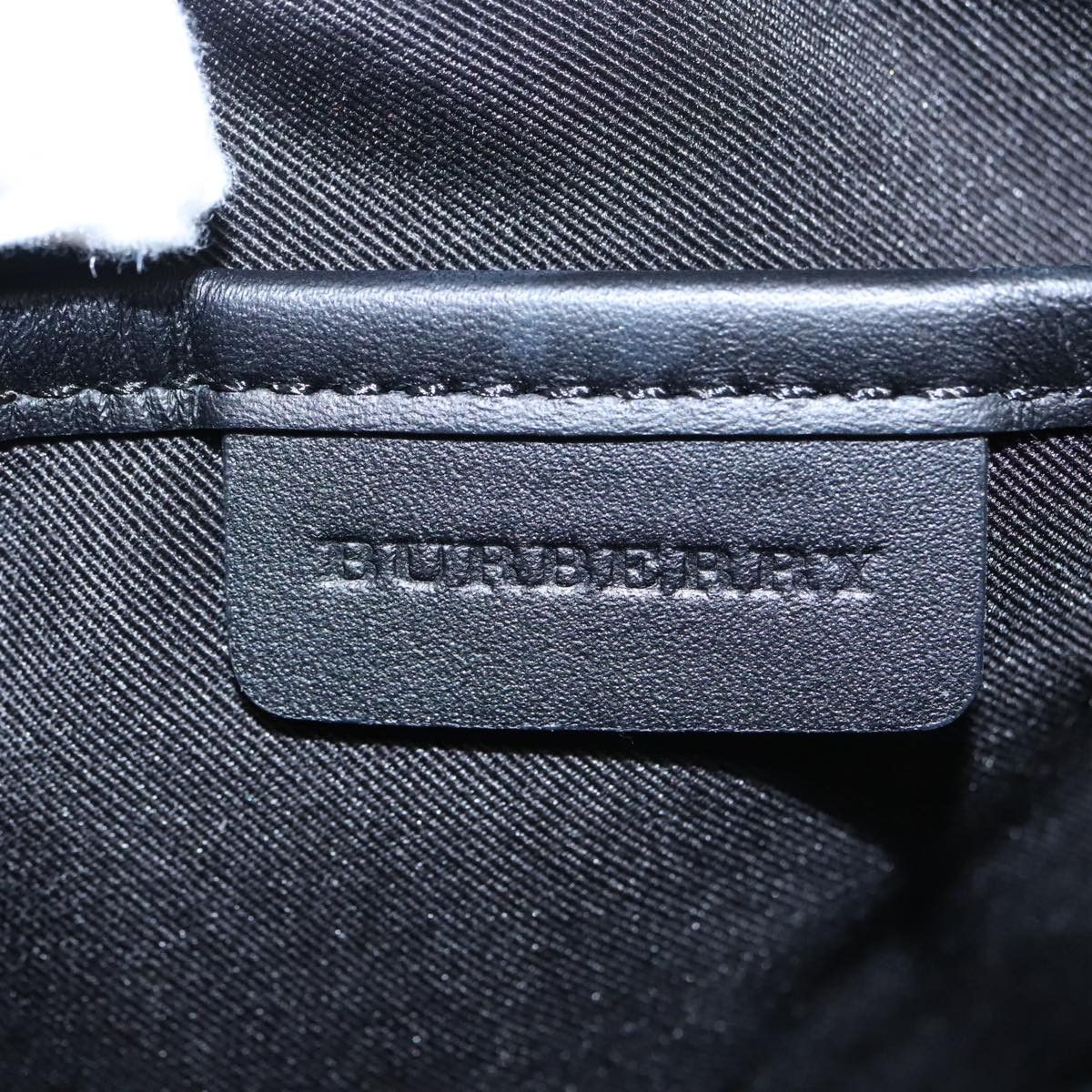 Burberry Nova Check Blue Synthetic Clutch Bag (Pre-Owned) Size ONE SIZE - 9 Thumbnail