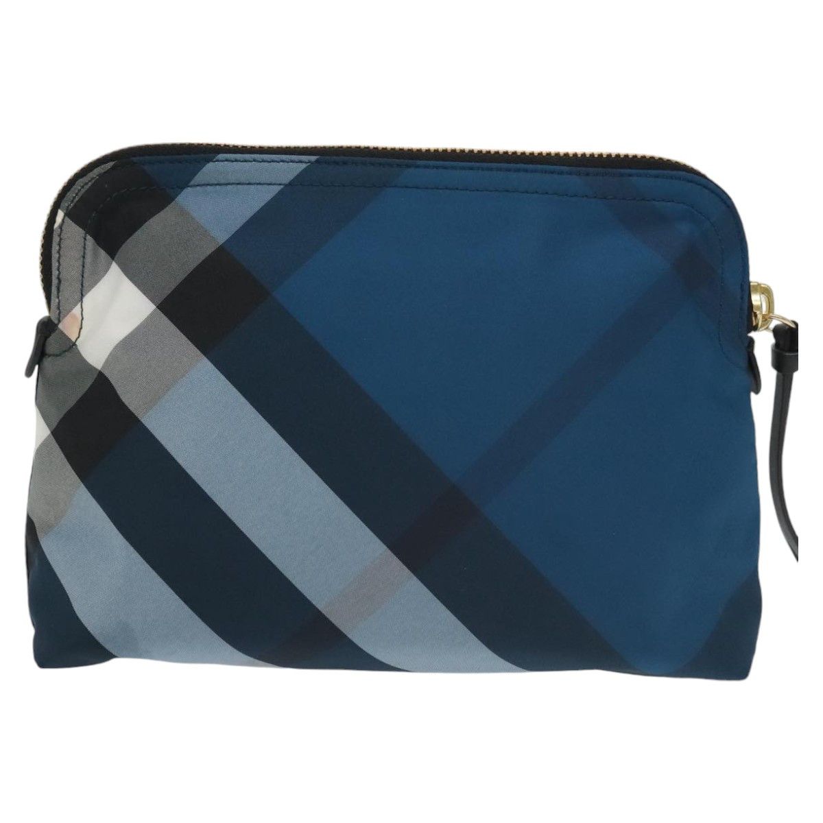 Burberry Nova Check Blue Synthetic Clutch Bag (Pre-Owned) Size ONE SIZE - 2 Thumbnail